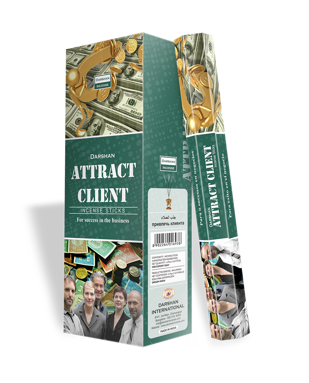 Sahumerios Hexagonales de Darshan - Atrae Clientes