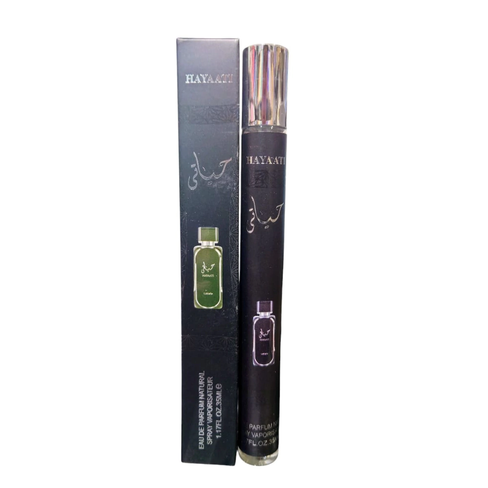 Lattafa Hayaati Negro Tubo 35 ml – Para Hombre