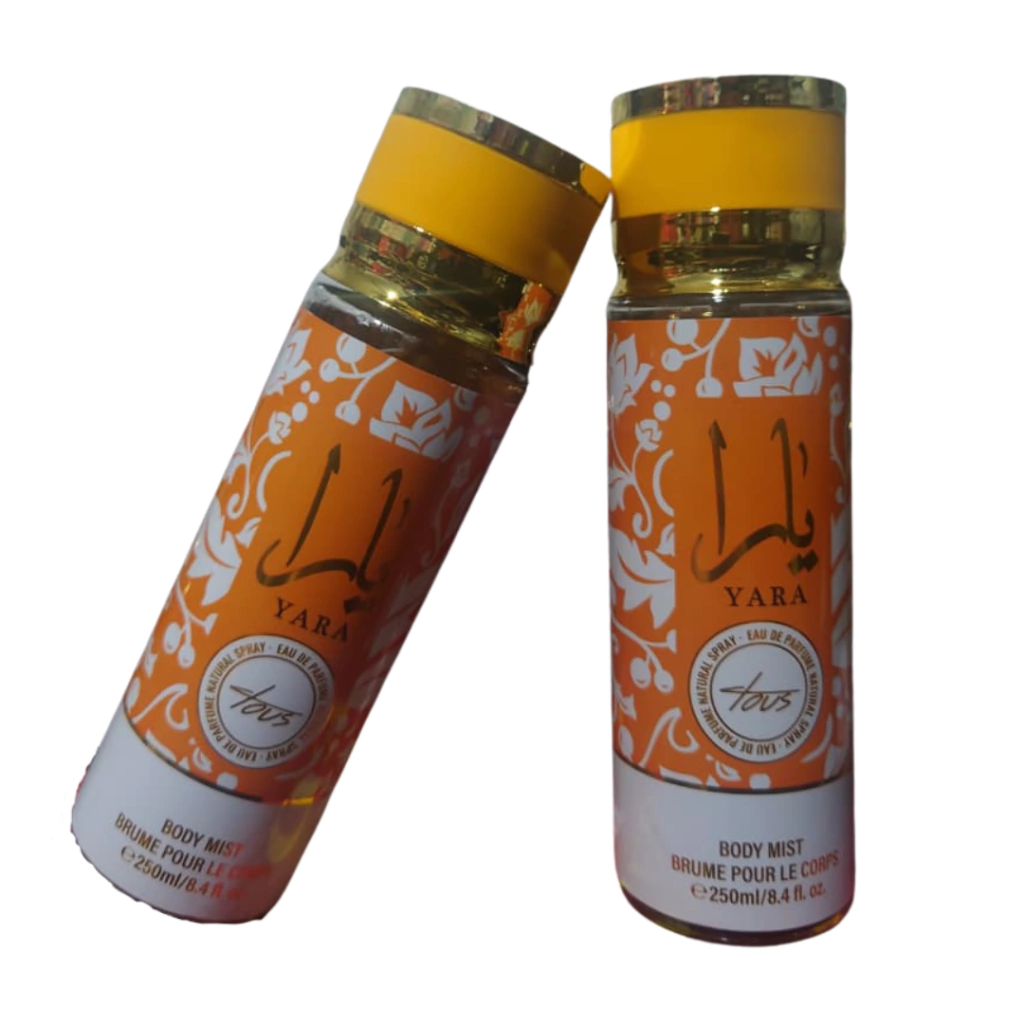 Lattafa YARA TOUS Naranja Body Splash 250ml - Para Mujer