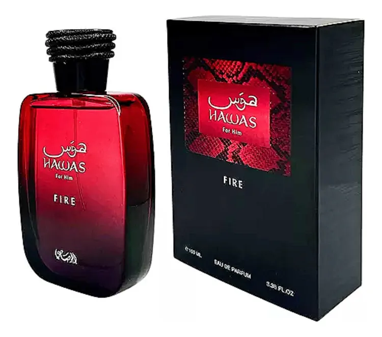 Rasasi Hawas Fire Eau De Parfum 100 ml Para Hombre