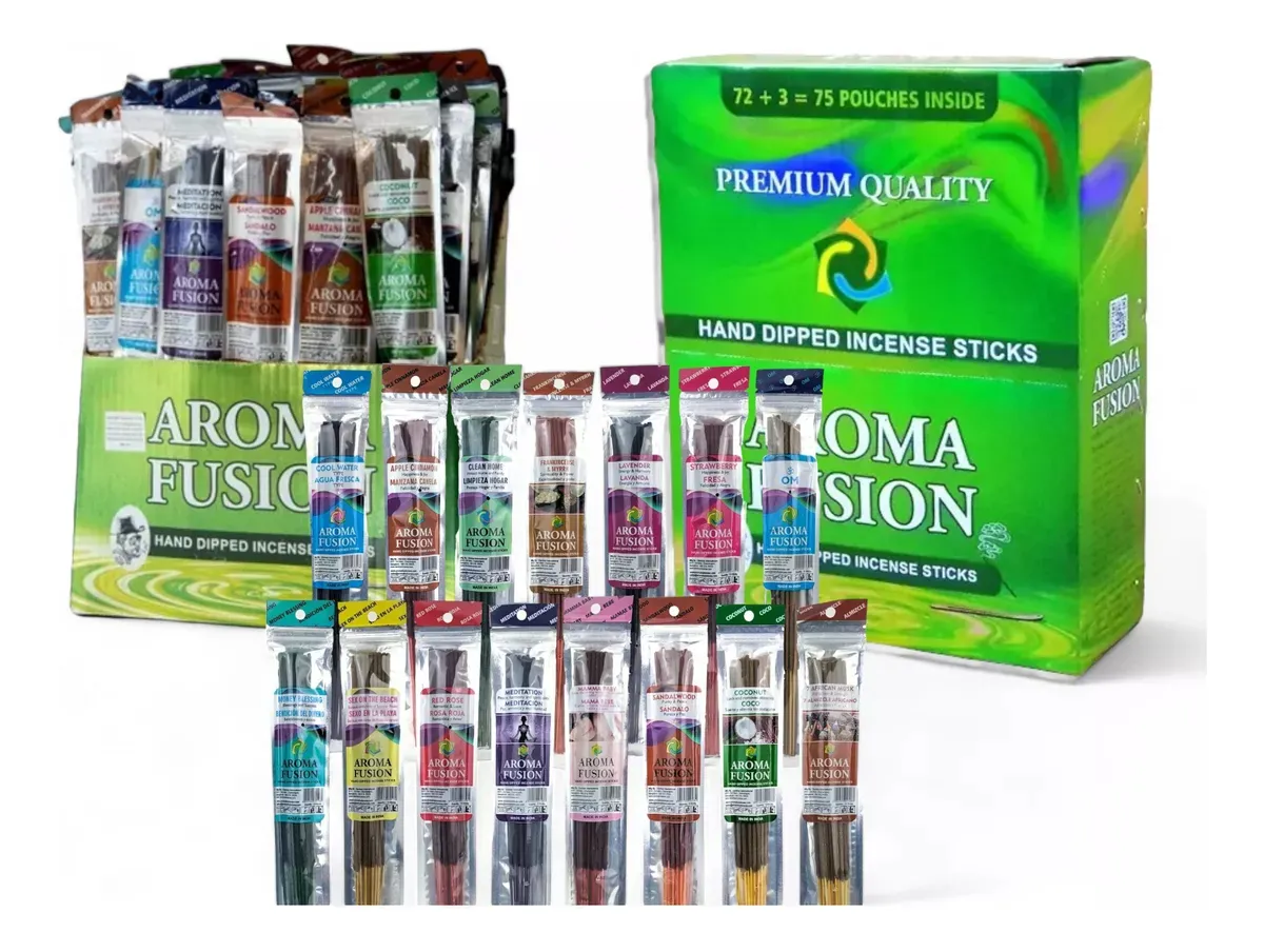 Sahumerios Darshan Aroma Fusión - Varias Fragancias Cajax75