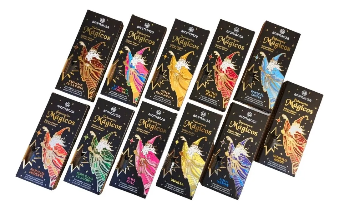 Sahumerios Línea  Mágicos de Aromanza