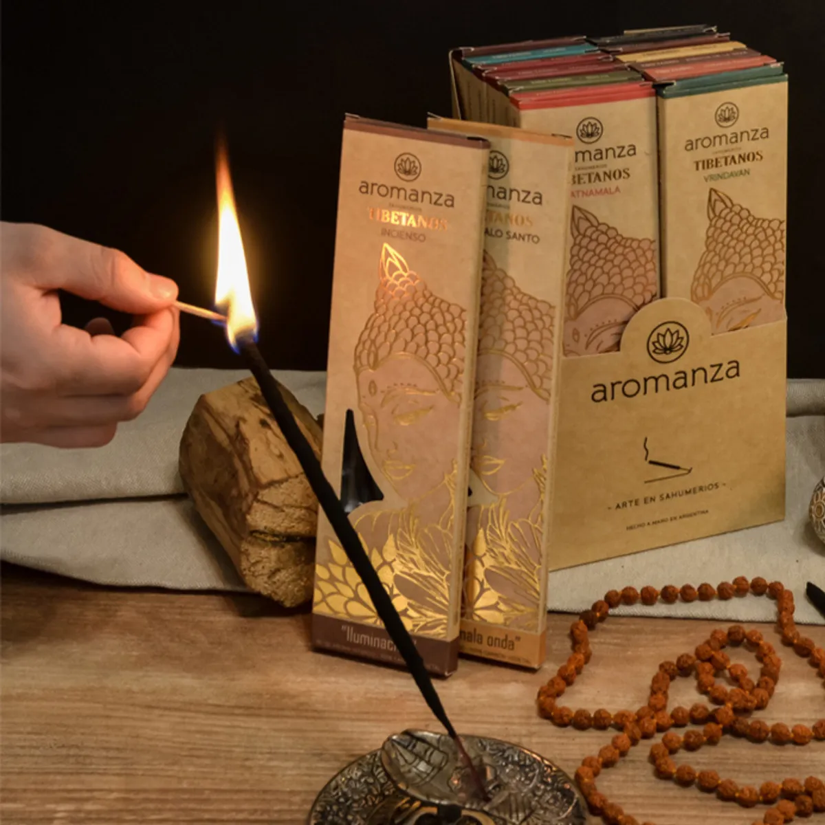 Sahumerios Tibetanos de Aromanza x8