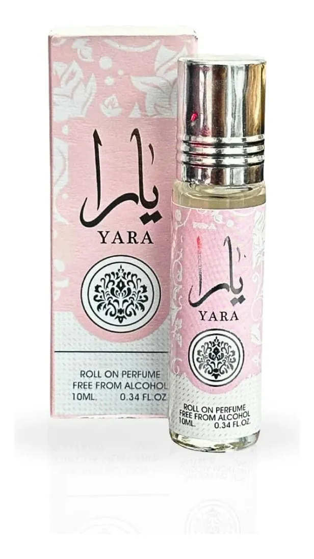 Lattafa Yara Rosa – Roll On 10 ml Para Mujer