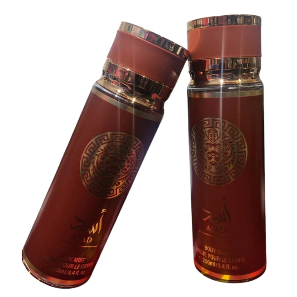 Lattafa ASAD BOURBON Body Splash 250ml - Para Hombre/Unisex