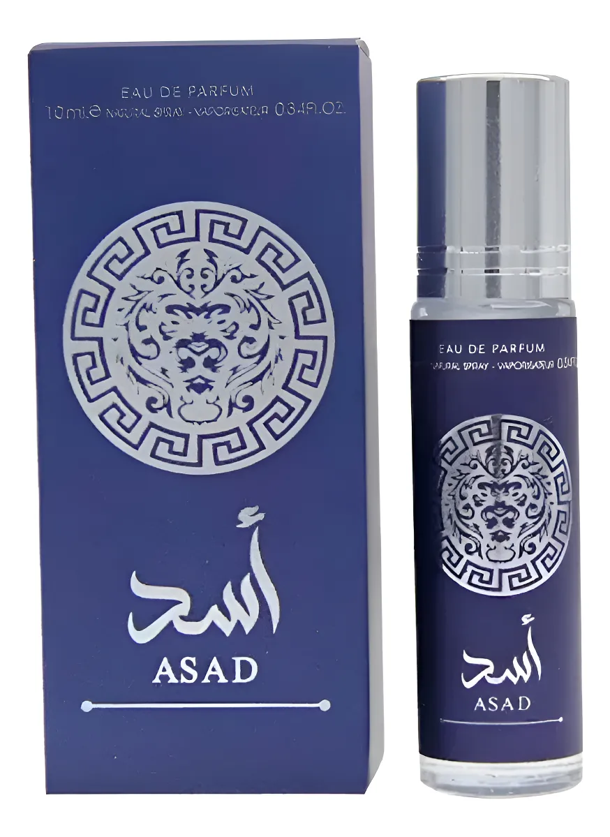 Lattafa Asad Zanzibar Azul Roll On 10ml - Para Hombre