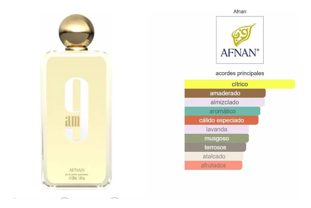 Afnan 9am White Eau De Parfum 100 ml Para Dama