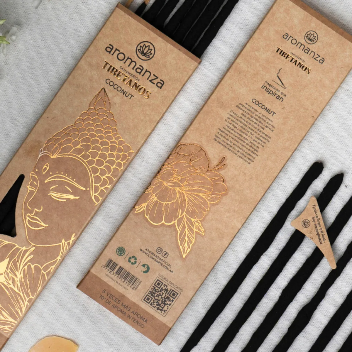 Sahumerios Tibetanos de Aromanza x8