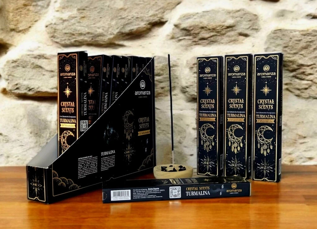 Sahumerio Aromanza Crystal Scents (8 Varillas)