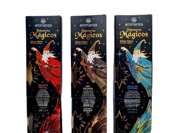 Sahumerios Línea  Mágicos de Aromanza