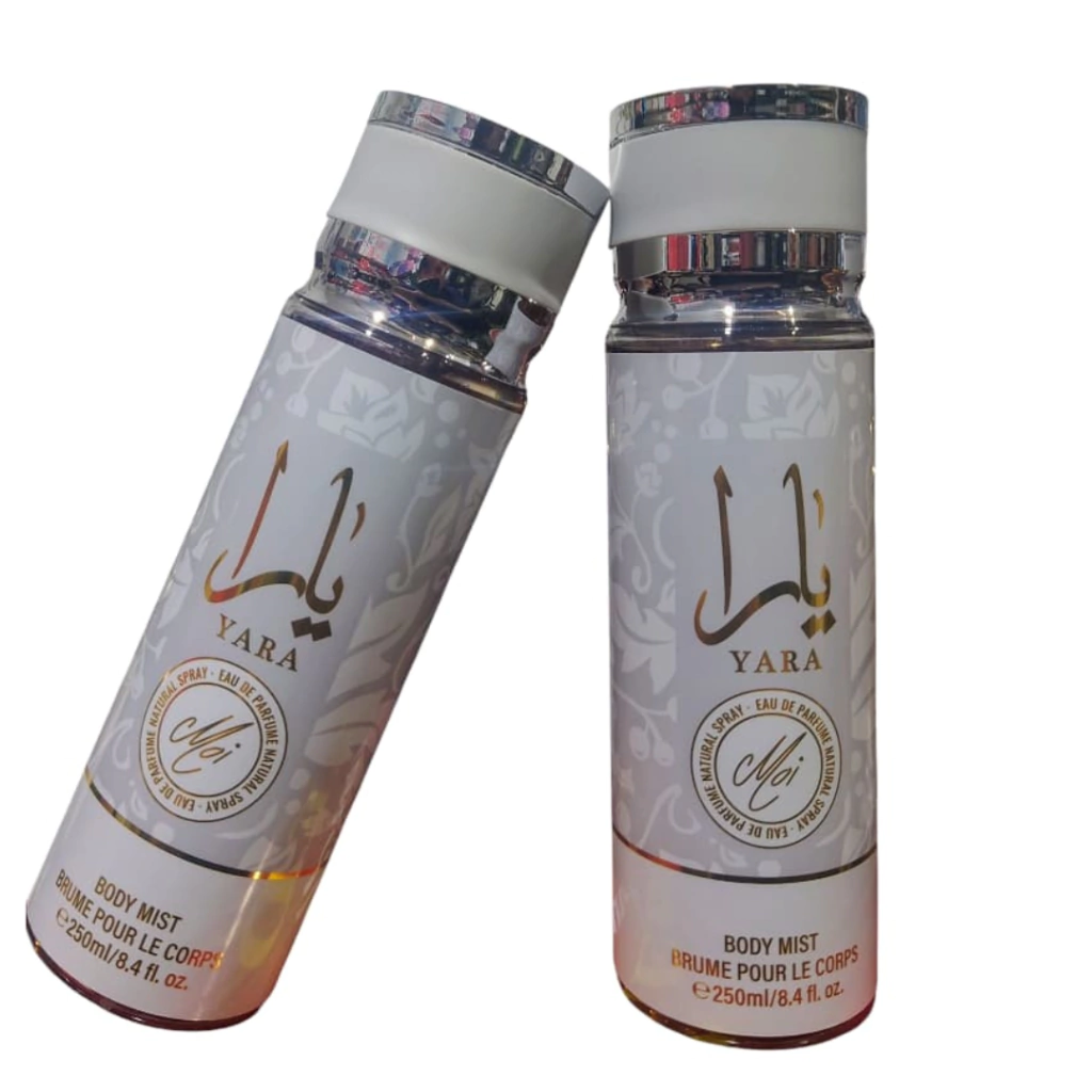 Lattafa YARA MOI Blanco Body Splash 250ml - Para mujer