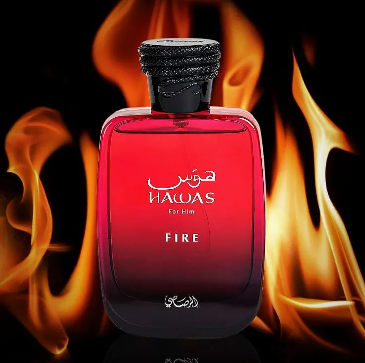 Rasasi Hawas Fire Eau De Parfum 100 ml Para Hombre