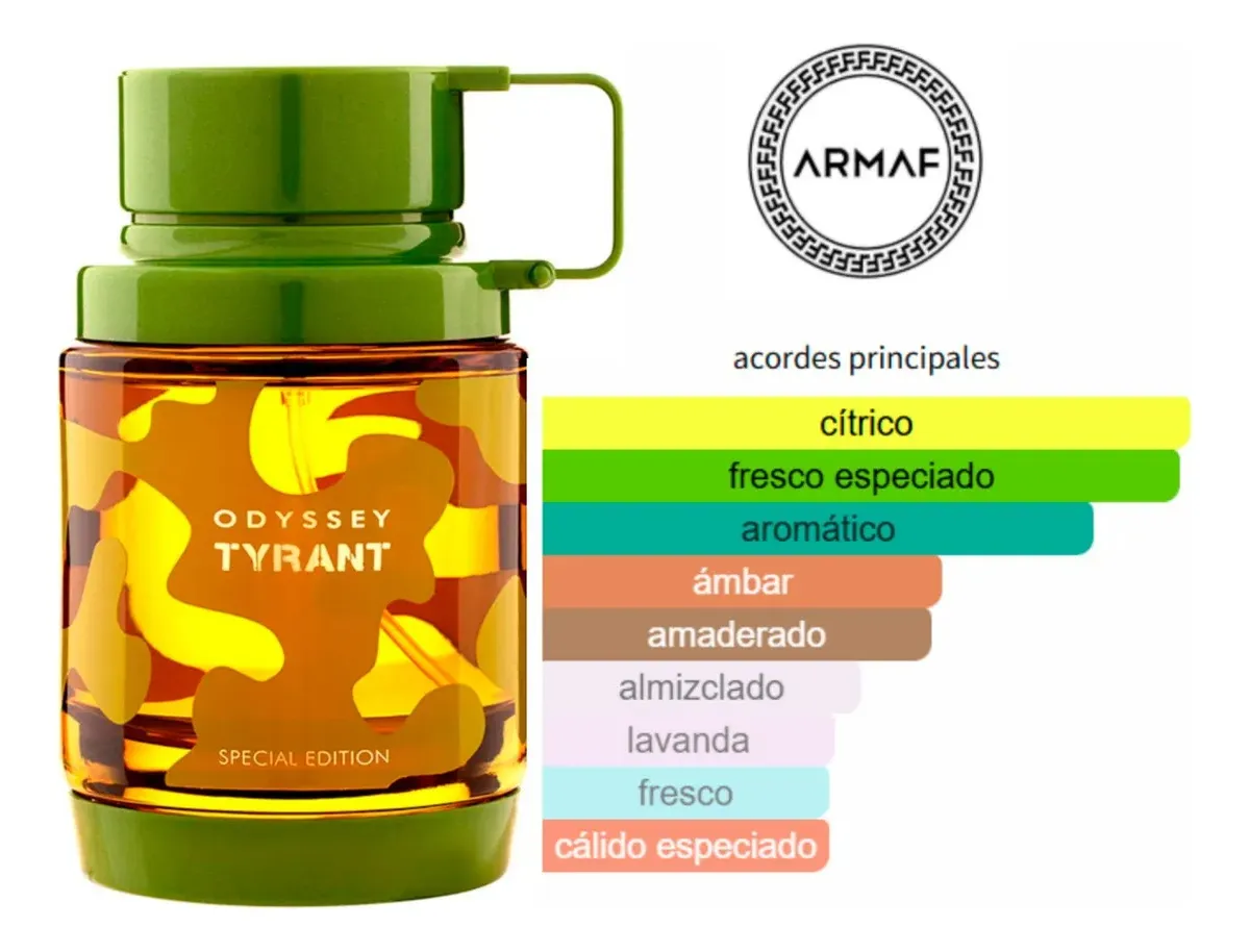 Armaf Odyssey Tyrant EDP Eau de Parfum 100 ml Para Hombre