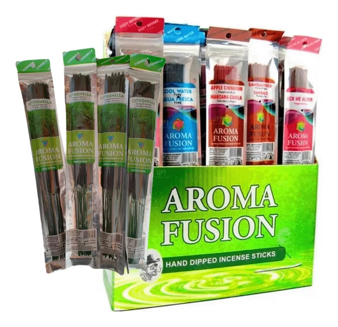 Sahumerios Darshan Aroma Fusión - Varias Fragancias Cajax75