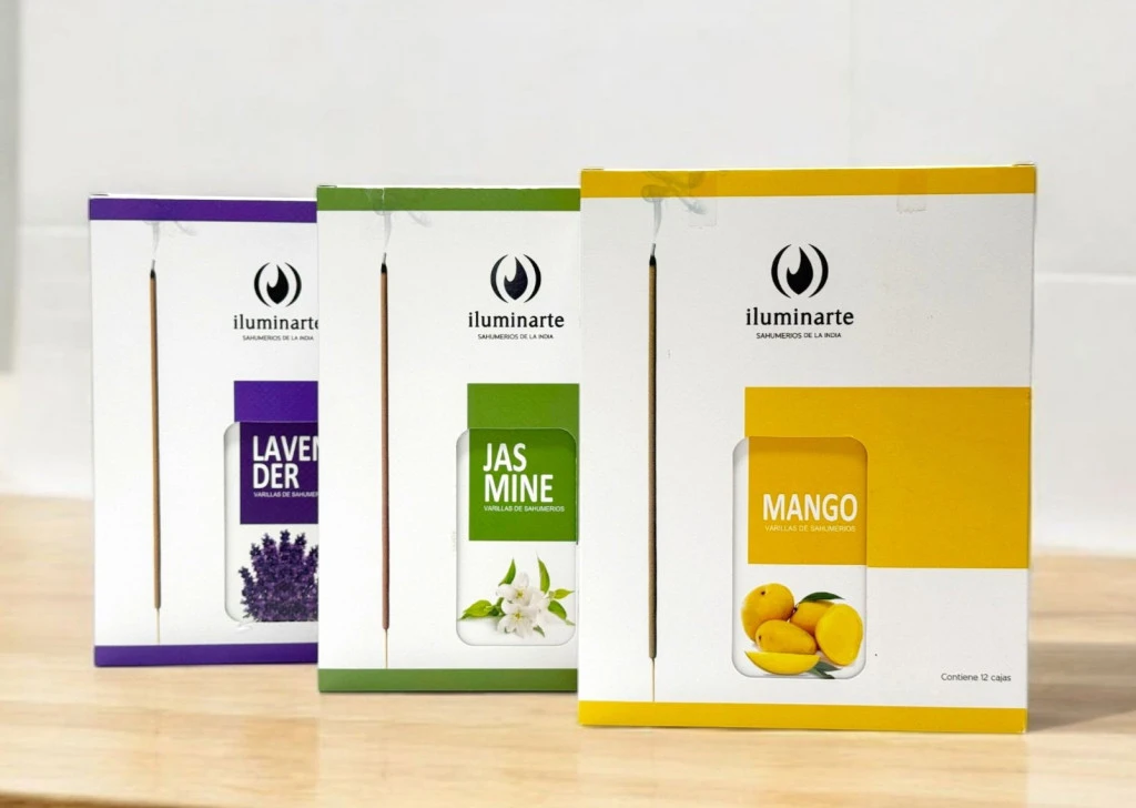 Sahumerios Iluminarte - Varillas Rectangulares x30