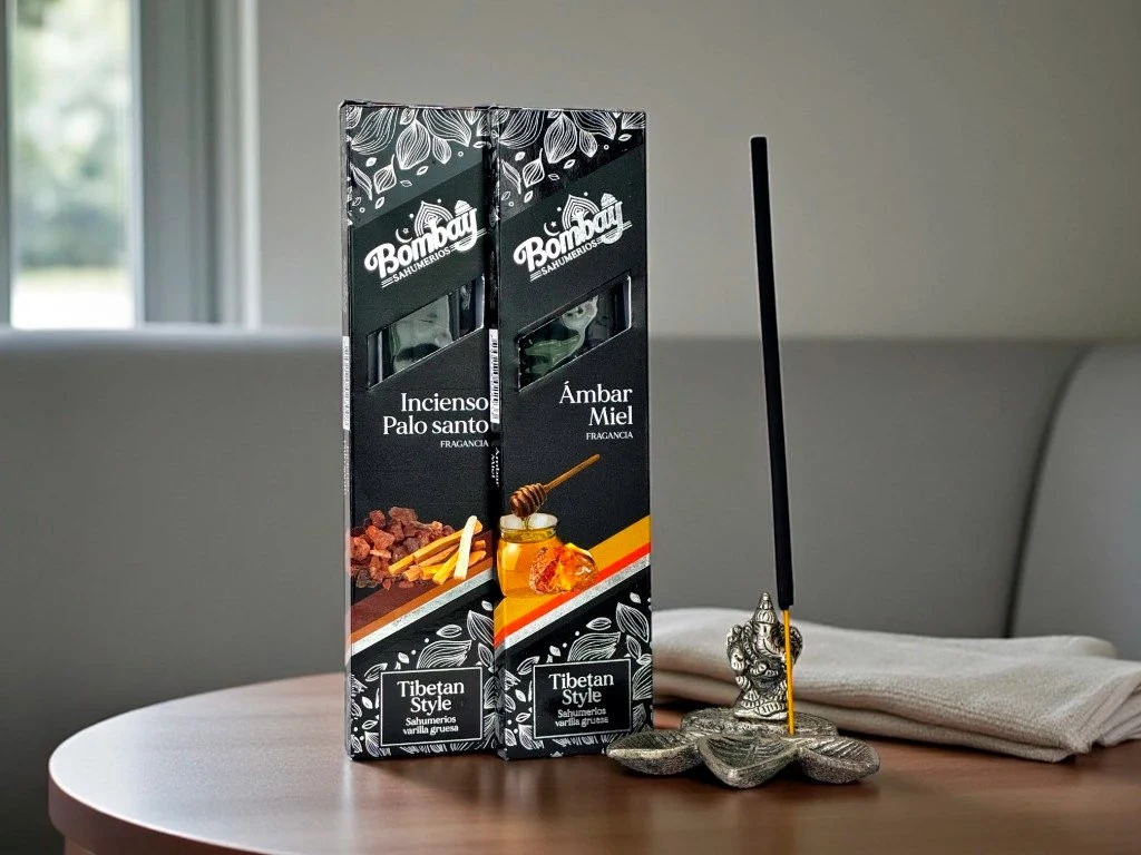 Sahumerio Tibetan Style Bombay x 8 Varillas (Iluminarte)