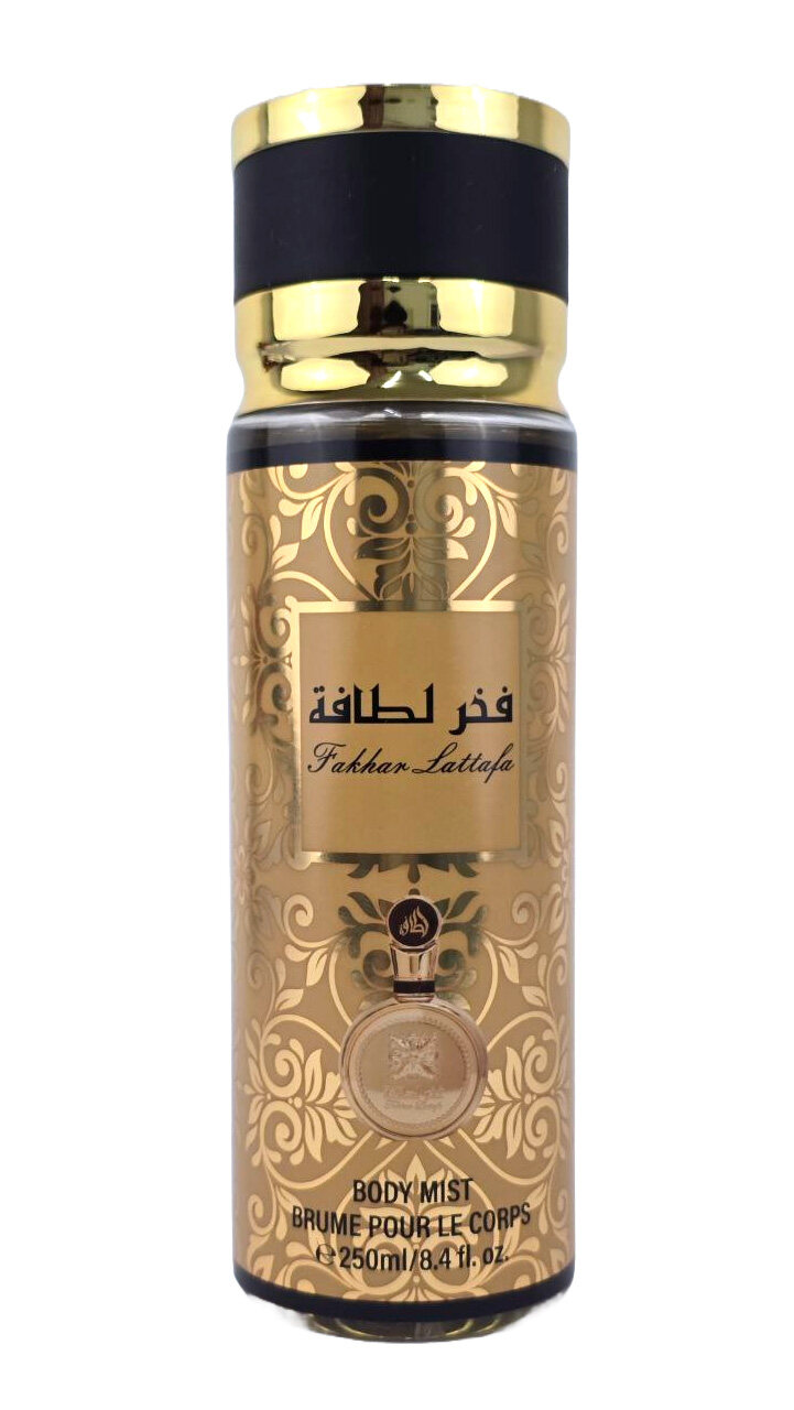 Lattafa Fakhar Gold Body Splash 250 ml - Unisex