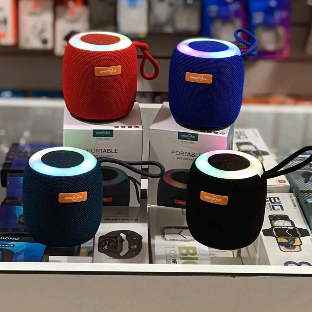 Parlante Mini Speaker Greatnice GTS-660 Bluetooth | LED RGB Portátil de Tela