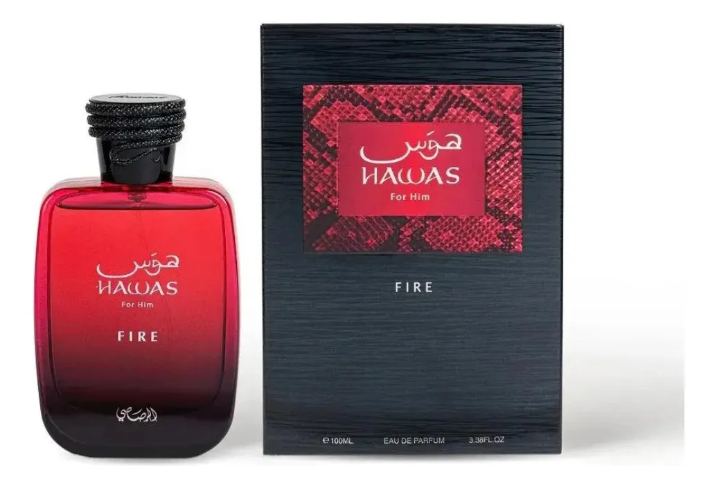 Rasasi Hawas Fire Eau De Parfum 100 ml Para Hombre